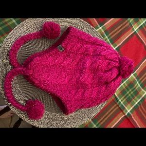 North face pop pop lined wool hat